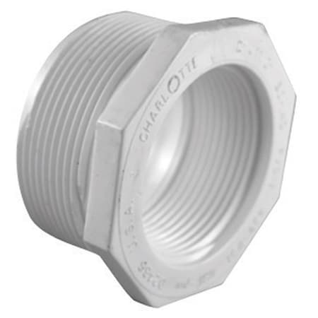 Charlotte Pipe And Foundry Charlotte Pipe Schedule 40 1-1/2 in. MPT X 1-1/4 in. D FPT PVC Reducing Bushing 1 pk PVC 02112 3400
